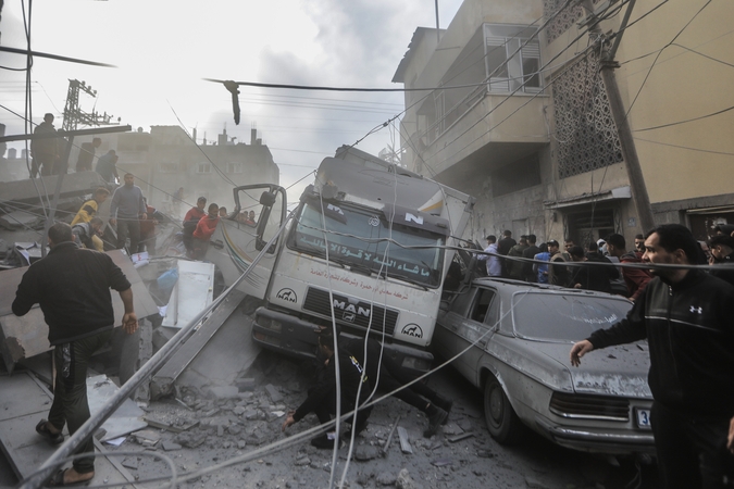 „Hamas“: nuo karo pradžios Gazos Ruože žuvo mažiausiai 20 tūks. žmonių