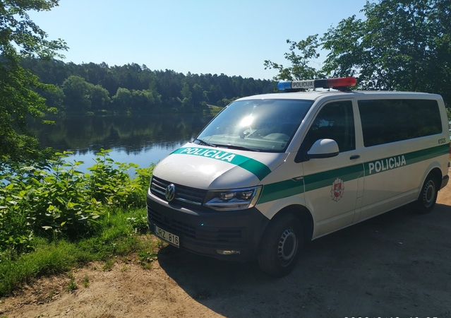Vasarą – pareigūnų papildomas dėmesys vandens telkinių ir poilsio zonų prieigoms