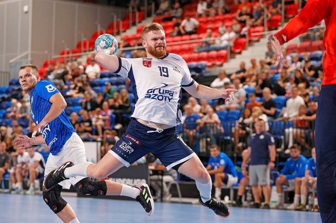 D. Virbauskas įspūdingai debiutavo Lenkijos rankinio čempionate