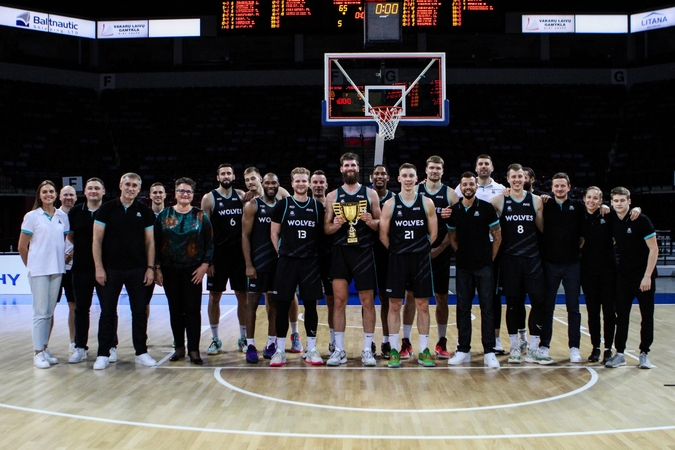 „Wolves“ pasirengimą sezonui užbaigė iškovodami V. Garasto taurę