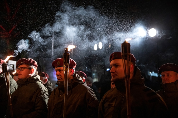 Šiauliečius mylėti laisvę kvietė šventinis Laisvės gynėjų dienos renginys