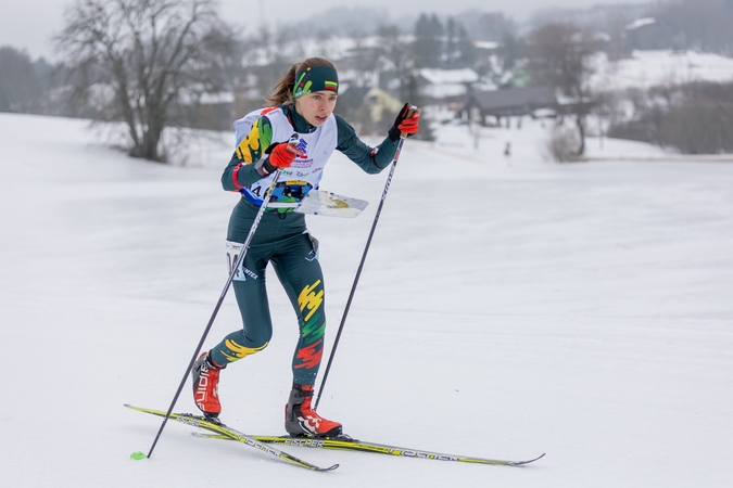 J. Traubaitė laimėjo Pasaulio orientavimosi sporto slidėmis taurės etapą Estijoje
