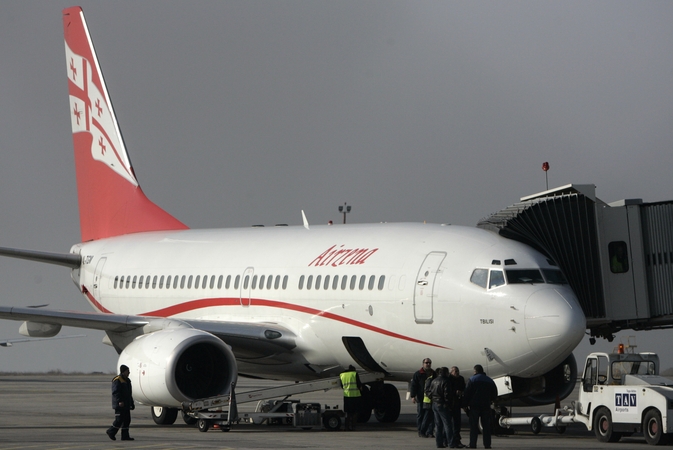 Sakartvelo aviacijos kompanija „Georgian Airways“ pradeda reguliarius skrydžius į Minską