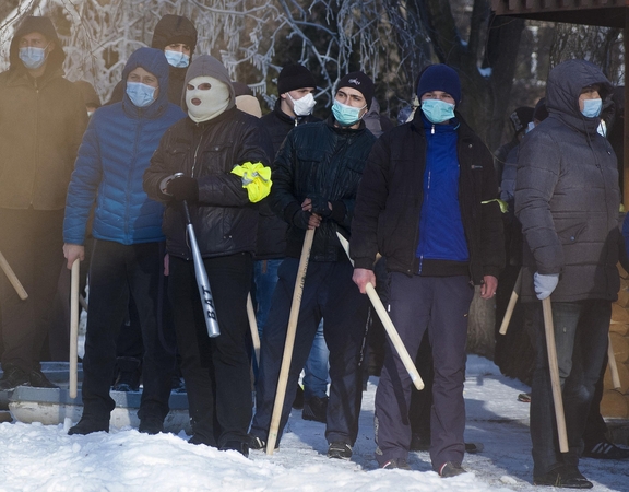 Ukrainoje kova nerimsta, V. Janukovyčiui paskelbtas ultimatumas 