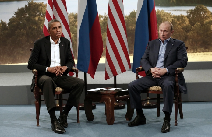 JAV prezidentas: V. Putinas bando atkurti sovietinės imperijos šlovę