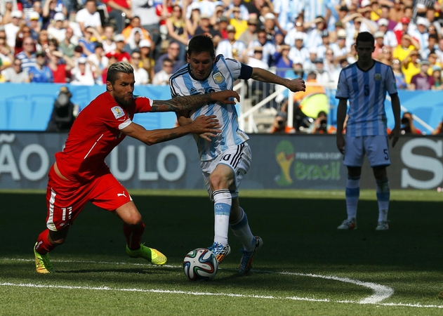 Argentinos rinktinė tapo septintąja pasaulio futbolo čempionato ketvirtfinalio dalyve