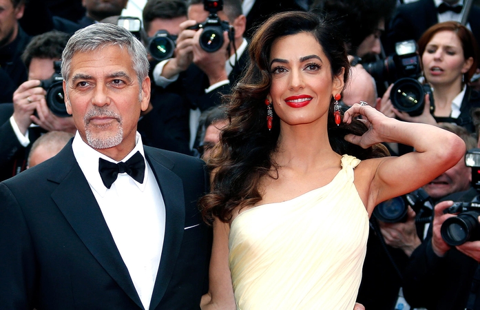 George Clooney ir Amal Clooney