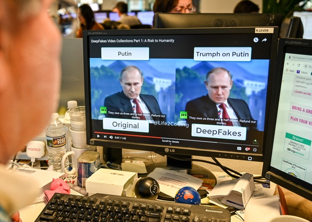 Kinija imasi reguliuoti „deepfake“ technologiją