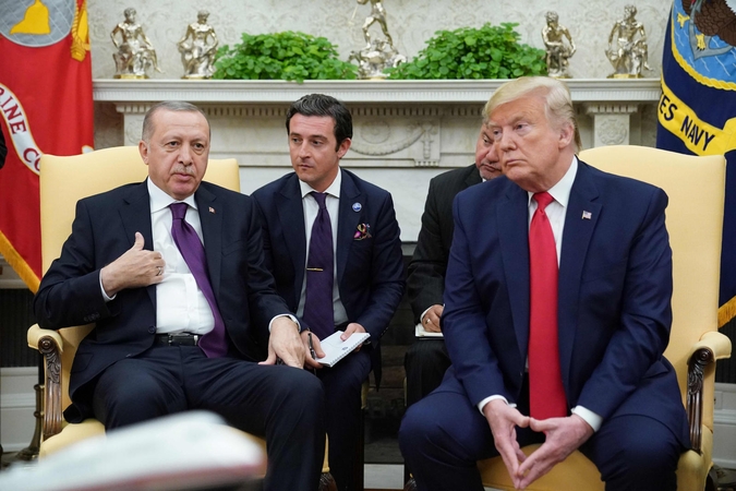 Recepas Tayyipas Eroganas ir Donaldas Trumpas