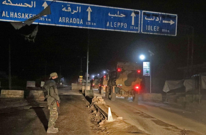 Turkija žada keršyti, jei kils grėsmė jos armijos postams Idlibe