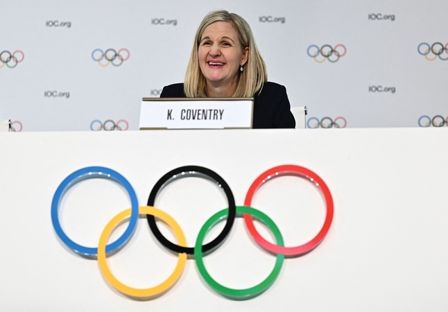 Coventry sako, kad jos išrinkimas TOK prezidente rodo organizacijos atvirumą įvairovei