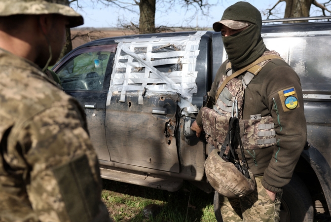 Generalinis štabas: Ukraina per dieną atrėmė 53 rusų atakas keturiomis kryptimis