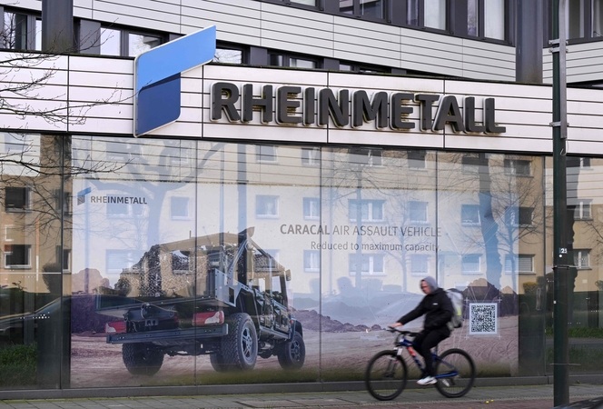 „Rheinmetall“ patvirtino apie planus Lietuvoje statyti artilerijos amunicijos gamyklą