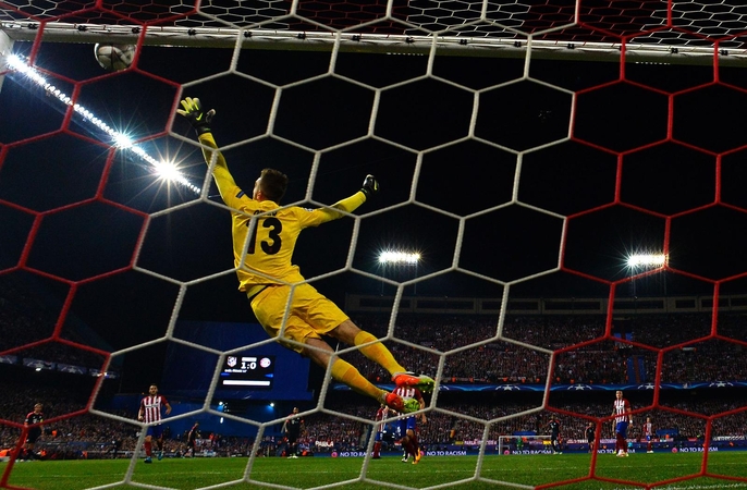 Čempionų lyga: Madrido "Atletico" palaužė "Bayern" futbolininkus