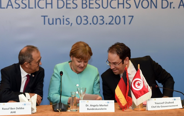 Tunisas ir Vokietija suderino naują sutartį dėl nelegalių migrantų srauto