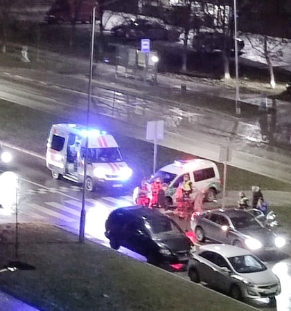 Šiaurės pr. automobilis „Volvo“ partrenkė vyrą
