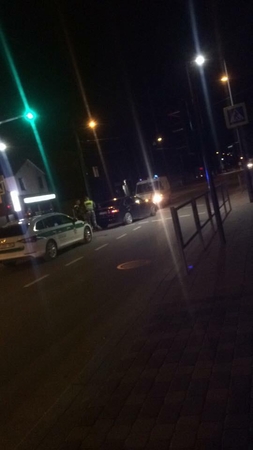 A. Juozapavičiaus prospekto perėjoje partrenkta moteris
