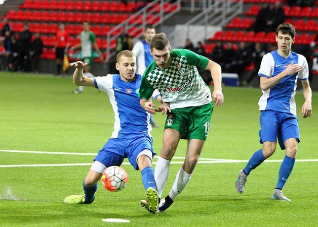 Vilniaus „Žalgirio“ futbolininkai prapylė Rygos "Metta" komandai