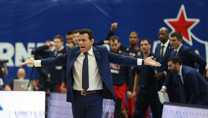 CSKA trenerių štabas nepatenkintas komandos žaidimu
