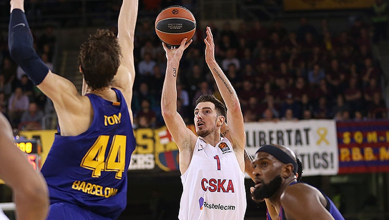 CSKA krepšininkai iškovojo pergalę Barselonoje