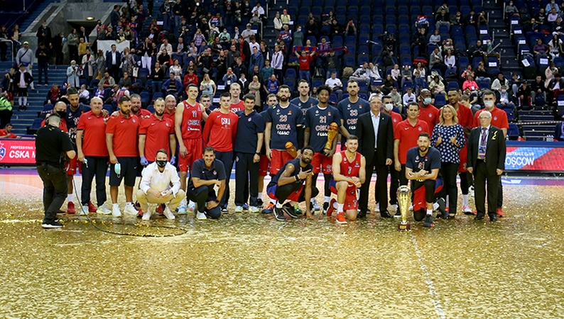 A. Gomelskio taurės finale CSKA sutrypė K. Maksvyčio treniruojamą ekipą