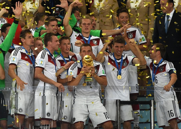 Vokietijos rinktinė per pratęsimą palaužė Argentiną ir tapo pasaulio čempione! 