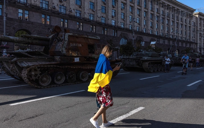 Ukrainos sostinėje pakeisti 95 gatvių pavadinimai