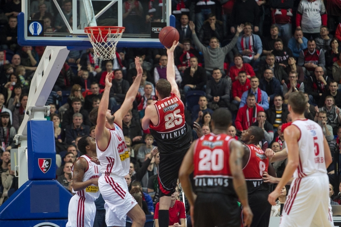 "Lietuvos rytas" iškopė į Europos taurės krepšinio turnyro atkrintamąsias varžybas