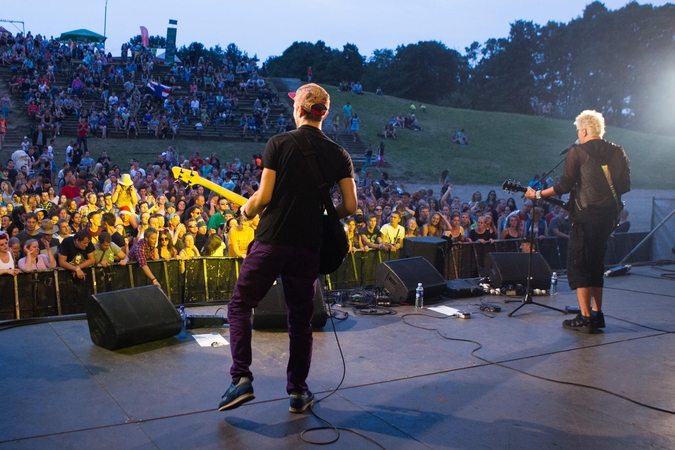 Didžiojoje saloje vyksta ir muzikos festivalis "Galapagai"