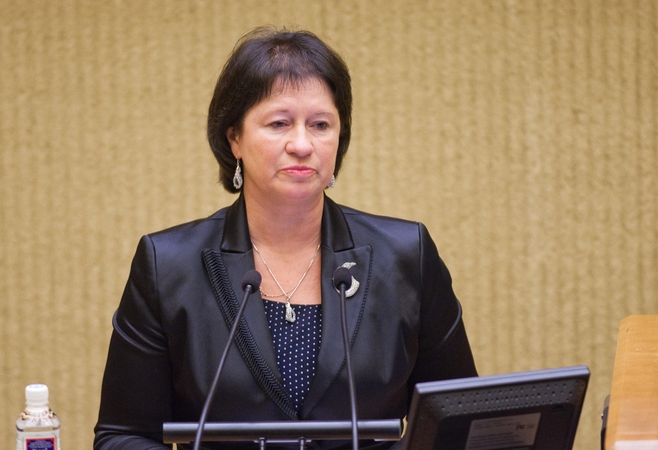 V. Baltraitienė dėl vakarienės su medžiokle kreipsis į etikos sargus