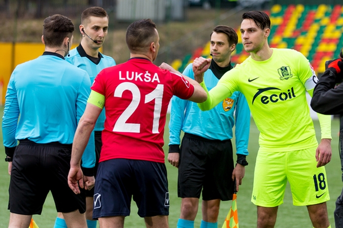 „Riteriai“ nesugebėjo įveikti „Dainavos“ futbolininkų