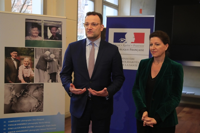 Jensas Spahnas ir Agnes Buzyn