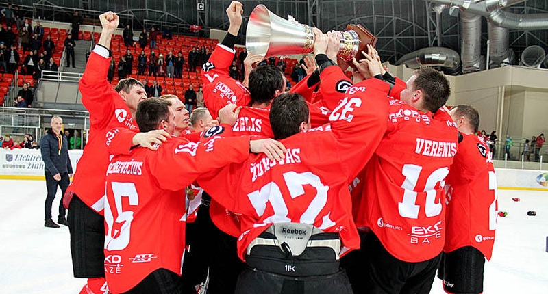 Naujajame Lietuvos ledo ritulio čempionate rungtyniaus šeši klubai
