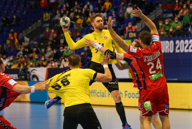 Pirmajame kėlinyje pirtį norvegams užkūrę lietuviai galiausiai liko be pergalių