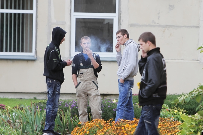 Jaunųjų rūkalių Klaipėdoje gaudynės tęsis