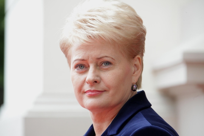 Lietuvos vadovė pasveikino L. Grigelį iškovojus Prezidento taurę