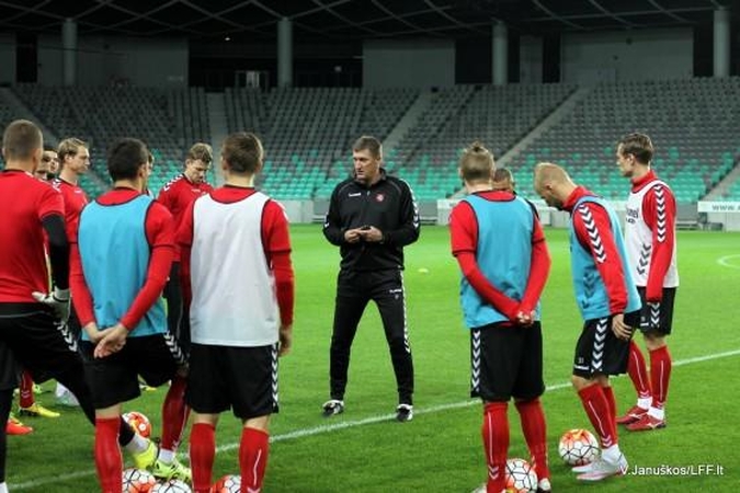 Lietuvos futbolo rinktinė Slovėnijoje sieks pasinaudoti dar vienu šansu