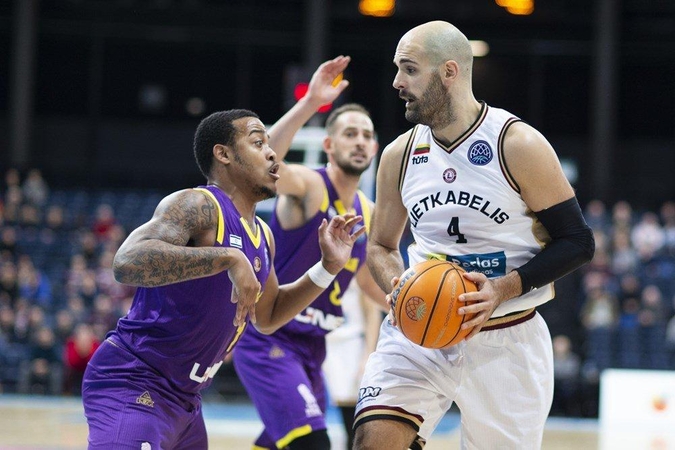 Pirmąjį ratą Čempionų lygoje „Lietkabelis“ baigė pergale