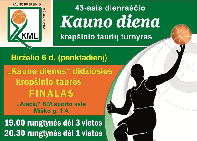 Penktadienį finišuos "Kauno dienos" „Didžiosios“ taurės turnyras