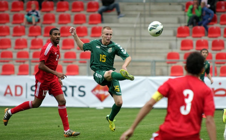 Lietuvos futbolo rinktinę nuo pergalės kontrolinėse rungtynėse skyrė sekundės