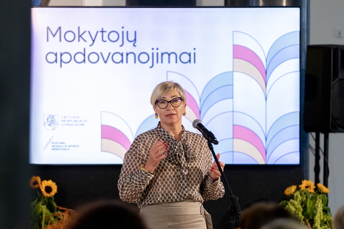 M. Mažvydo bibliotekoje apdovanoti geriausi mokytojai