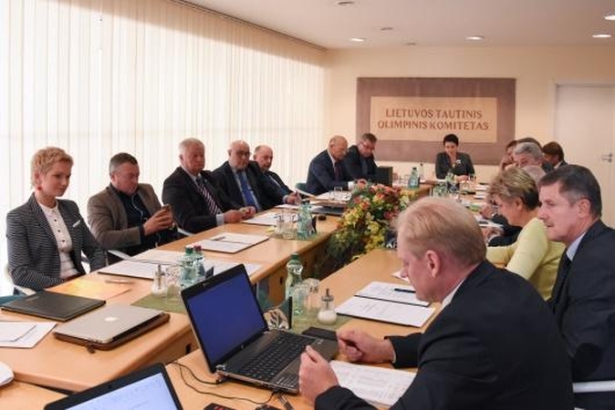 Sostinėje posėdžiavo LTOK vykdomasis komitetas