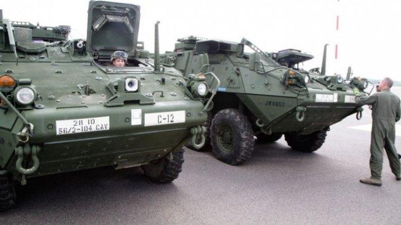 Rukloje pademonstravo NATO karinę techniką