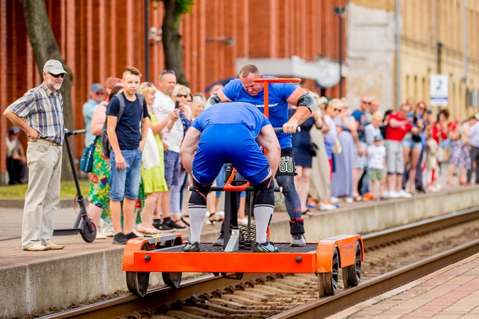 Jūros šventėje pasiektas Lietuvos drezinų greičio rekordas