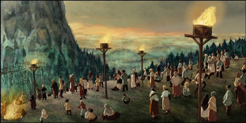 Pristatytas lietuvio ir latvių režisierių sukurtas animacinis filmas "Aukso žirgas" 