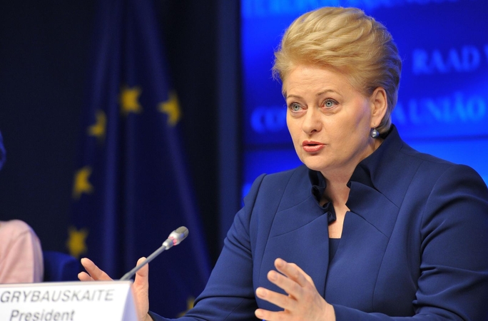 D. Grybauskaitė išvyksta į Pietų Korėją krikštyti „Nepriklausomybę“