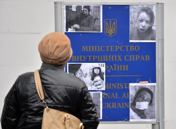 Sulaikytas Ukrainos žurnalistės užpuolimu įtariamas vyras