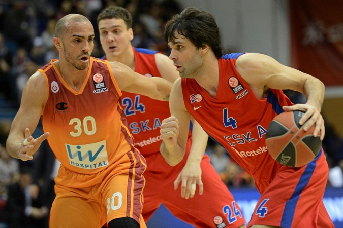 CSKA komanda per pratęsimą palaužė "Galatasaray" krepšininkus