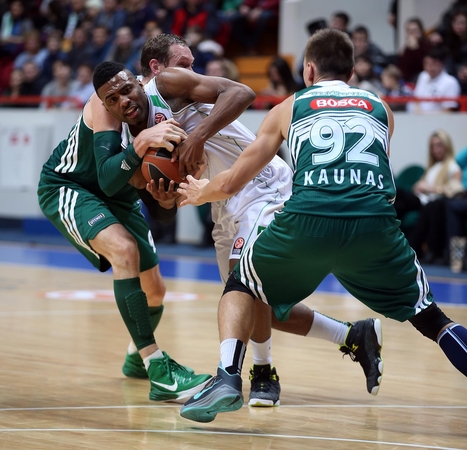 "Žalgiris" Kazanėje turėjo pripažinti "Unics" pranašumą