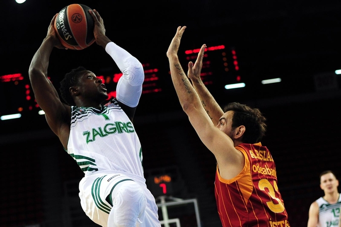 Kauno „Žalgiris“ neatlaikė Stambulo „Galatasaray“ spaudimo – 69:78